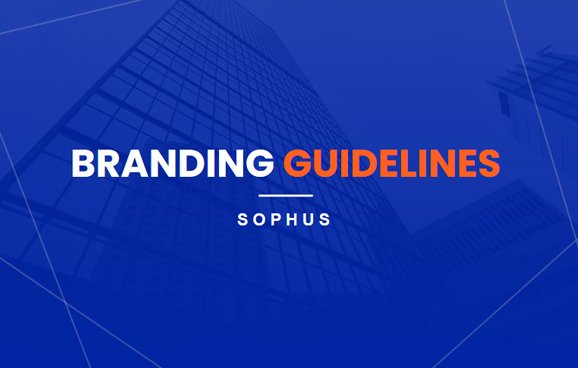 Branding guidelines sophus